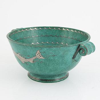 Wilhelm Kåge, an "Argenta" bowl, Gustavsberg, Sweden, 1934.