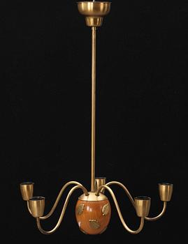 TAKLAMPA, Hans Bergström, Ateljé Lyktan, 1940-tal, h 75.