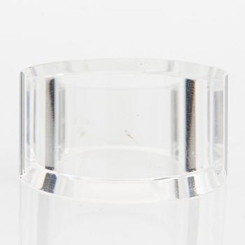 Siv Lagerström, three rings, acrylic plastic, 1970s.