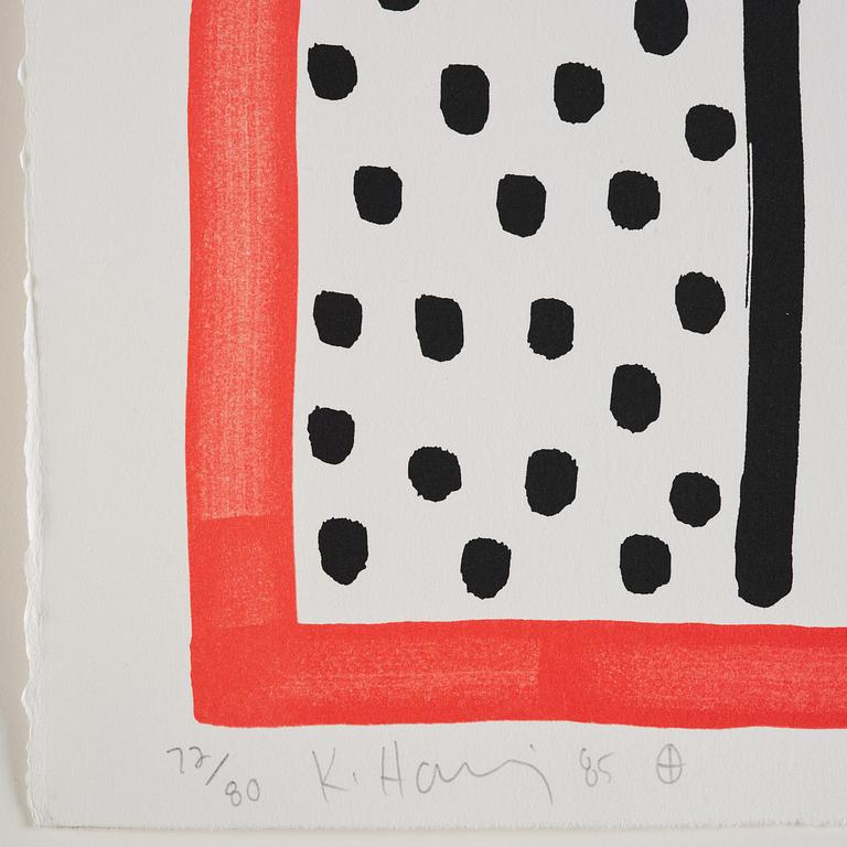 Keith Haring, Utan titel, ur "Three Lithographs".