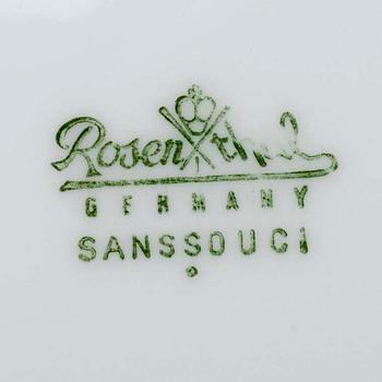 ASTIASTO, 67 osaa, posliinia, "Sanssouci", Rosenthal.