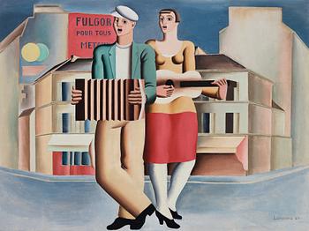 Waldemar Lorentzon, Street musicians.