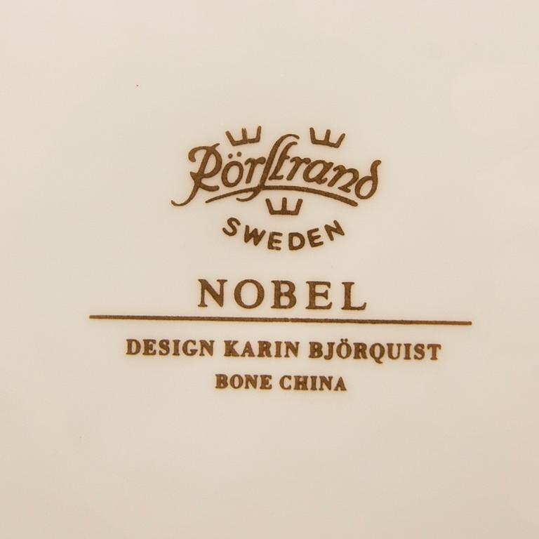 Karin Björquist, service for 48 people "The Nobel Service" porcelain, Rörstrand late 20th century.