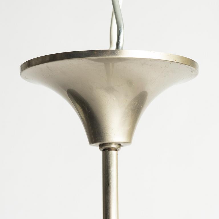Harald Notini, Ceiling lamp, model "6317", Swedish Grace, Arvid Böhlmarks Lamp Factory, Stockholm, 1920s.