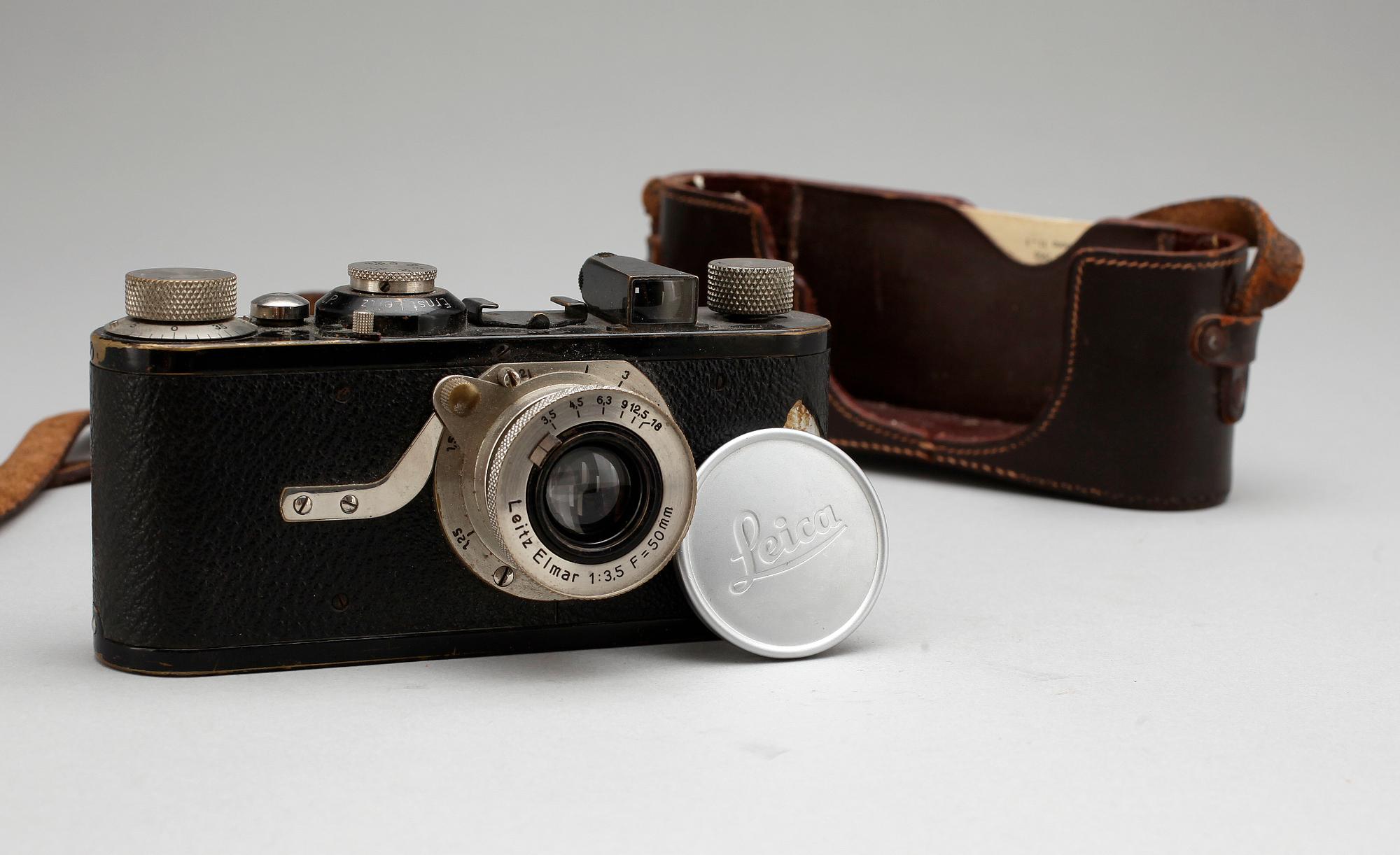 KAMERA, Leica I, modell A, Elmar, Tyskland, 1930-tal.