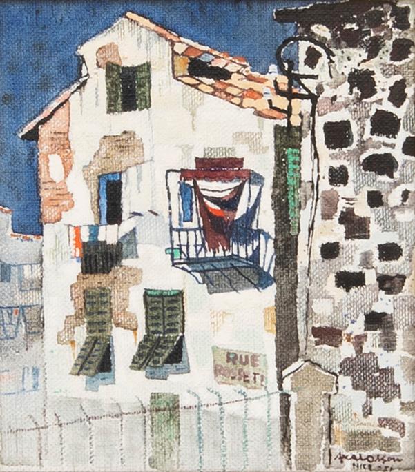 Axel Olson, "House in Old Nice".