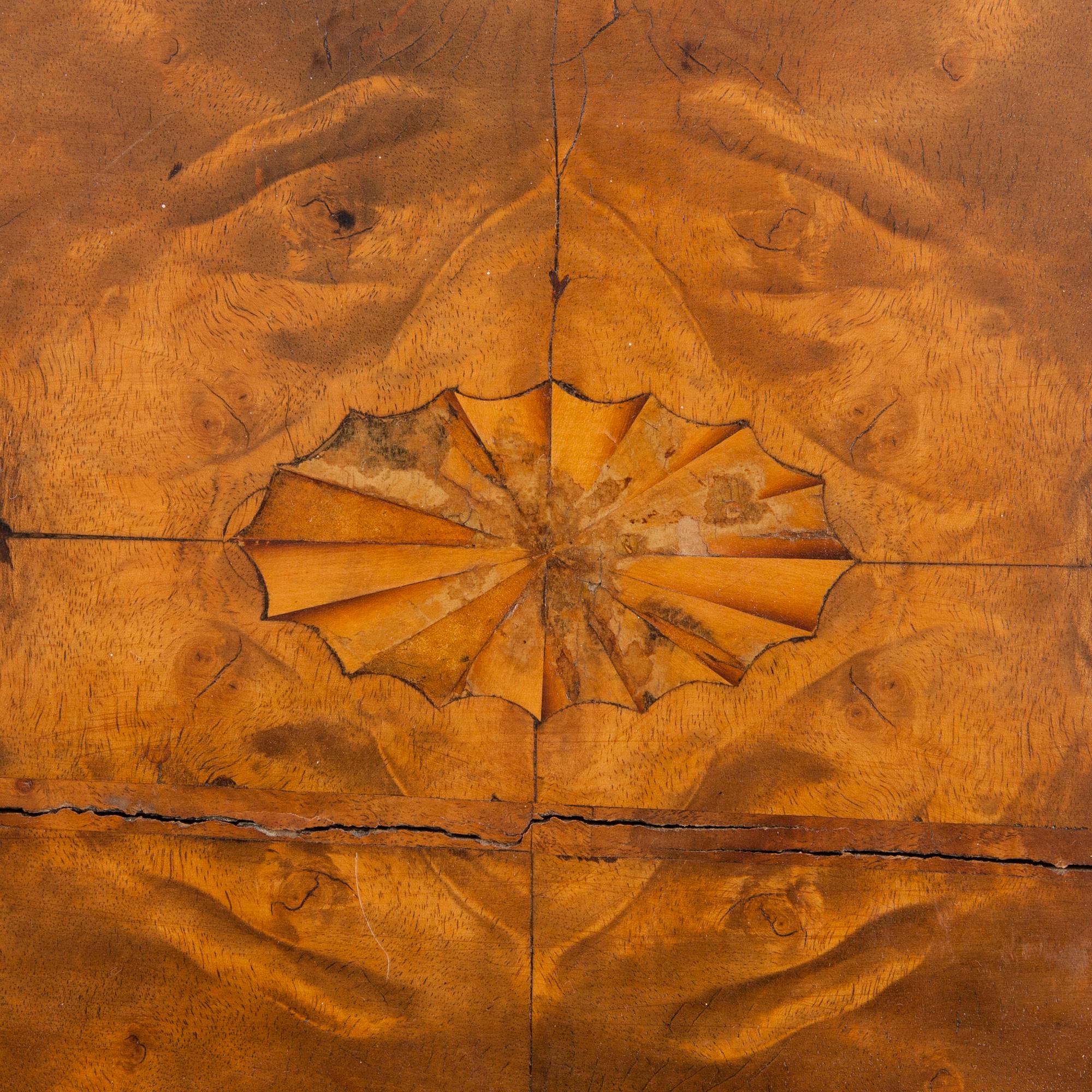 SEKRETÄR, barock, Tyskland, 1700-tal.