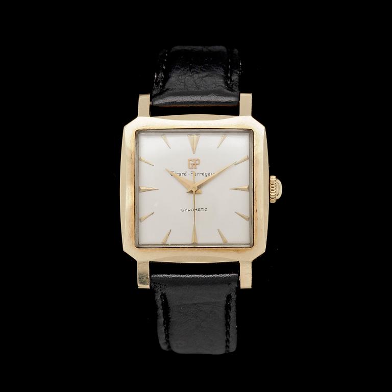 HERRARMBANDSUR, 14k guld, Girard-Perregaux, 1950/60-tal.