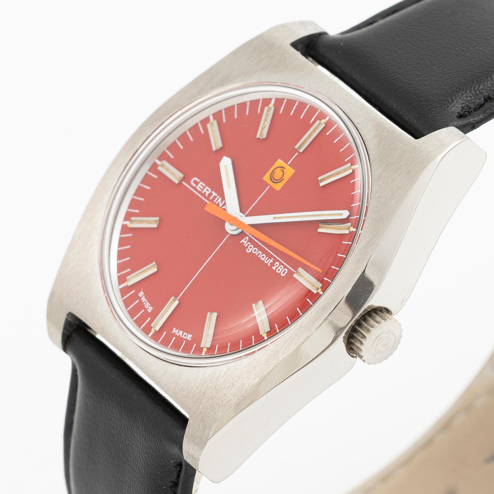 Certina, Argonaut 280, “No Reserve”, wristwatch, 36.5 mm.