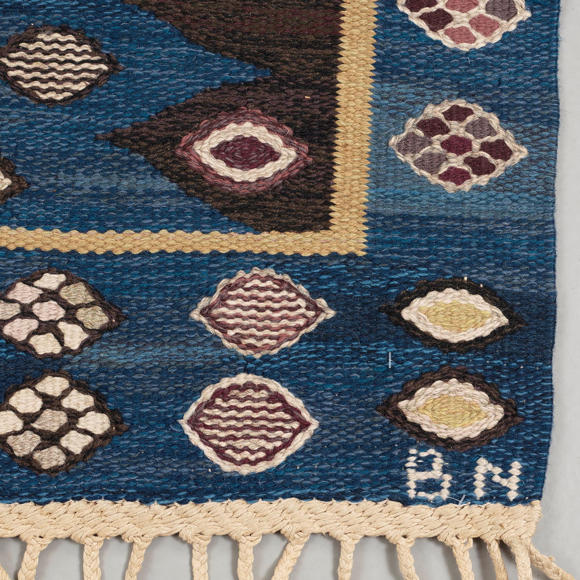 MATTA. "Snäckorna". Gobelängteknik. 275,5 x 194 cm. Signerad AB MMF BN.