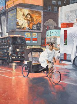 Lennart Olausson, olja på duk, signerad. Daterad mars 2012 a tergo.