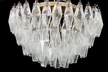 A CARLO SCARPA CEILING LAMP, Murao, Italy.