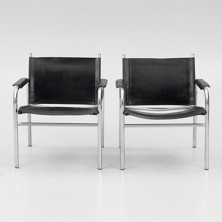 Tord Björklund, a pair of 'Klinte' armchairs, IKEA, 1980s.