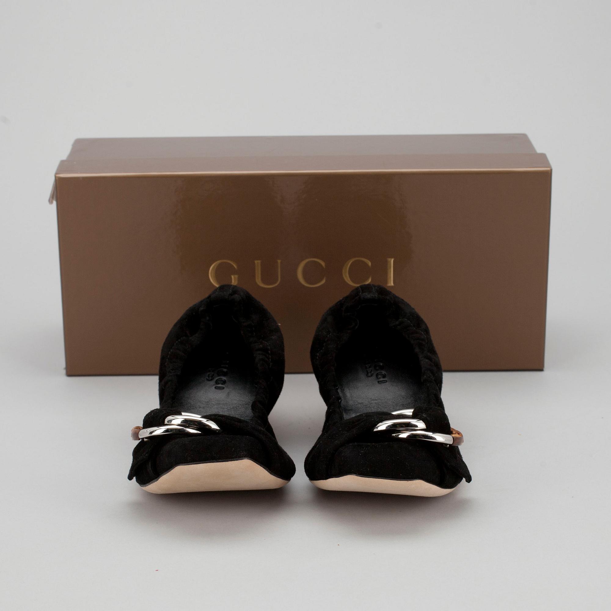 SKOR, ballerinas, Gucci.