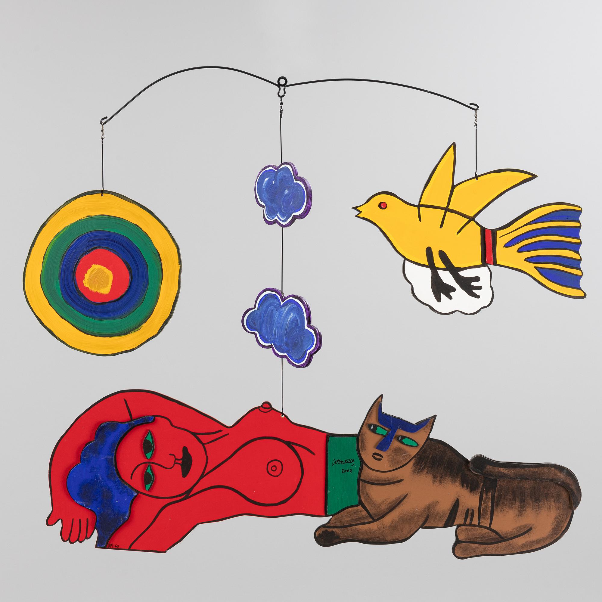 Beverloo Corneille, multiple, mobile, signed 37/160.