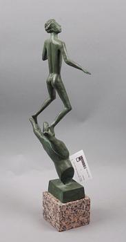 CARL MILLES, efter, brons, sent 1900-tal.