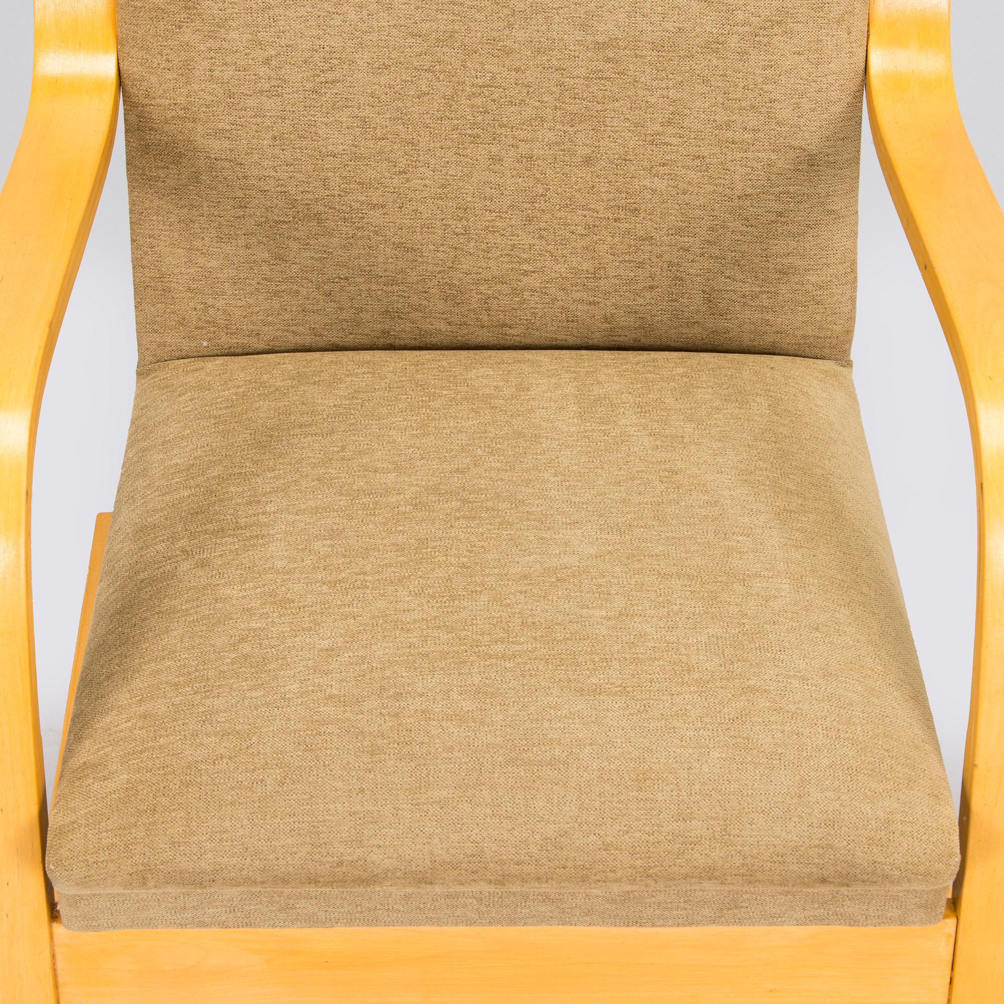 Alvar Aalto, fåtölj, modell 401, Artek, 1900-talets slut.