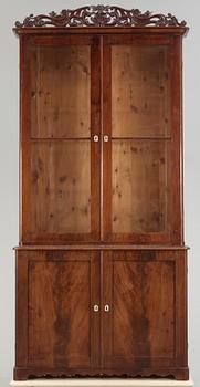 BOKSKÅP, senempire, 1800-tal.