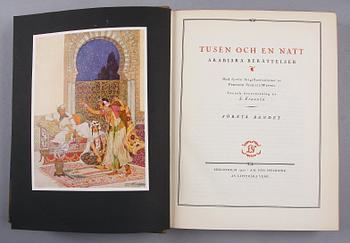 BOKVERK, vol I-IV, "Tusen och en natt", Stockholm 1927.