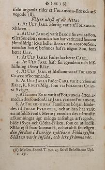 KONGL. SVENSKA VITTERHETS-ACCDEMIENS HANDLINGAR. FÖRSTE DELEN. Tryckt hos Lars Salvius, Stockholm, 1755.