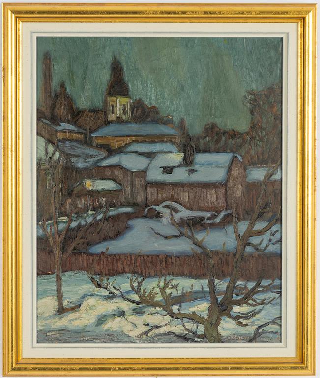 Helmer Osslund, Natt i Stockholm.