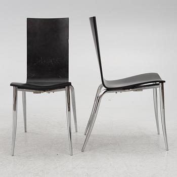 Philippe Starck, Stolar, 6 st, "Olly Tango", Driade, Italien, 2000-tal.