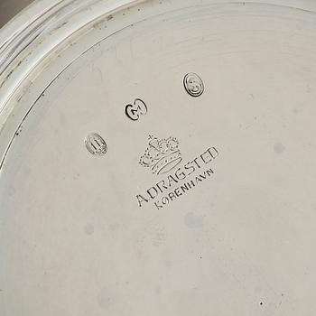 KAROTT, silver, A Dragsted, Danmark, 1934. Total vikt ca 560g.