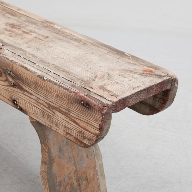 A 19th century bench.