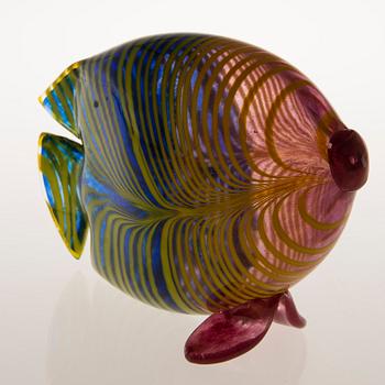 KERTTU NURMINEN, a glass sculpture, signed K. Nurminen, Nuutajärvi.