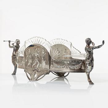 Jardinière, Art Nouveau, Württembergische Metallwarenfabrik (WMF) early 20th century.