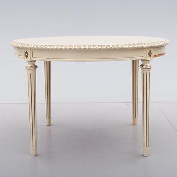 MATGRUPP, 7 delar, gustaviansk stil, 1900-talets andra hälft.