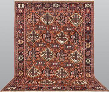 A Bakhtiari carpet, c. 382 x 268 cm.