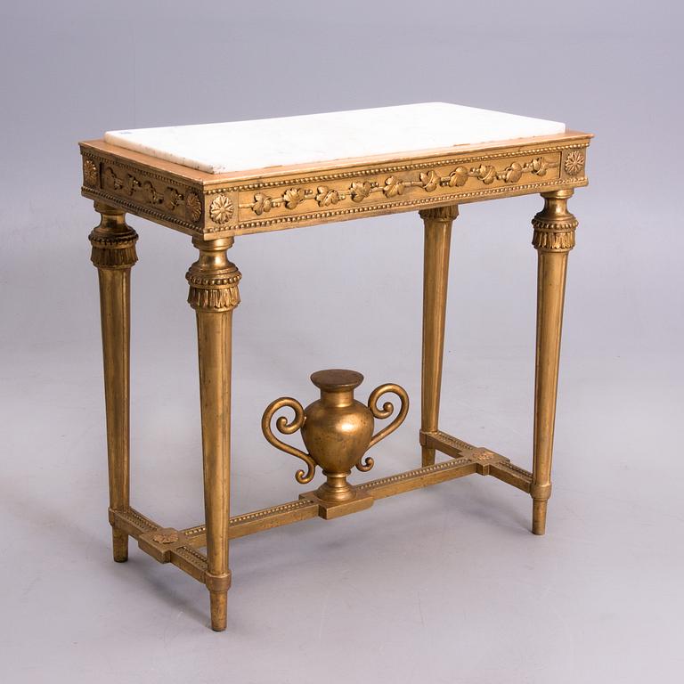 A CONSOLE TABLE, gustavian late 18th century, possibly Finland.