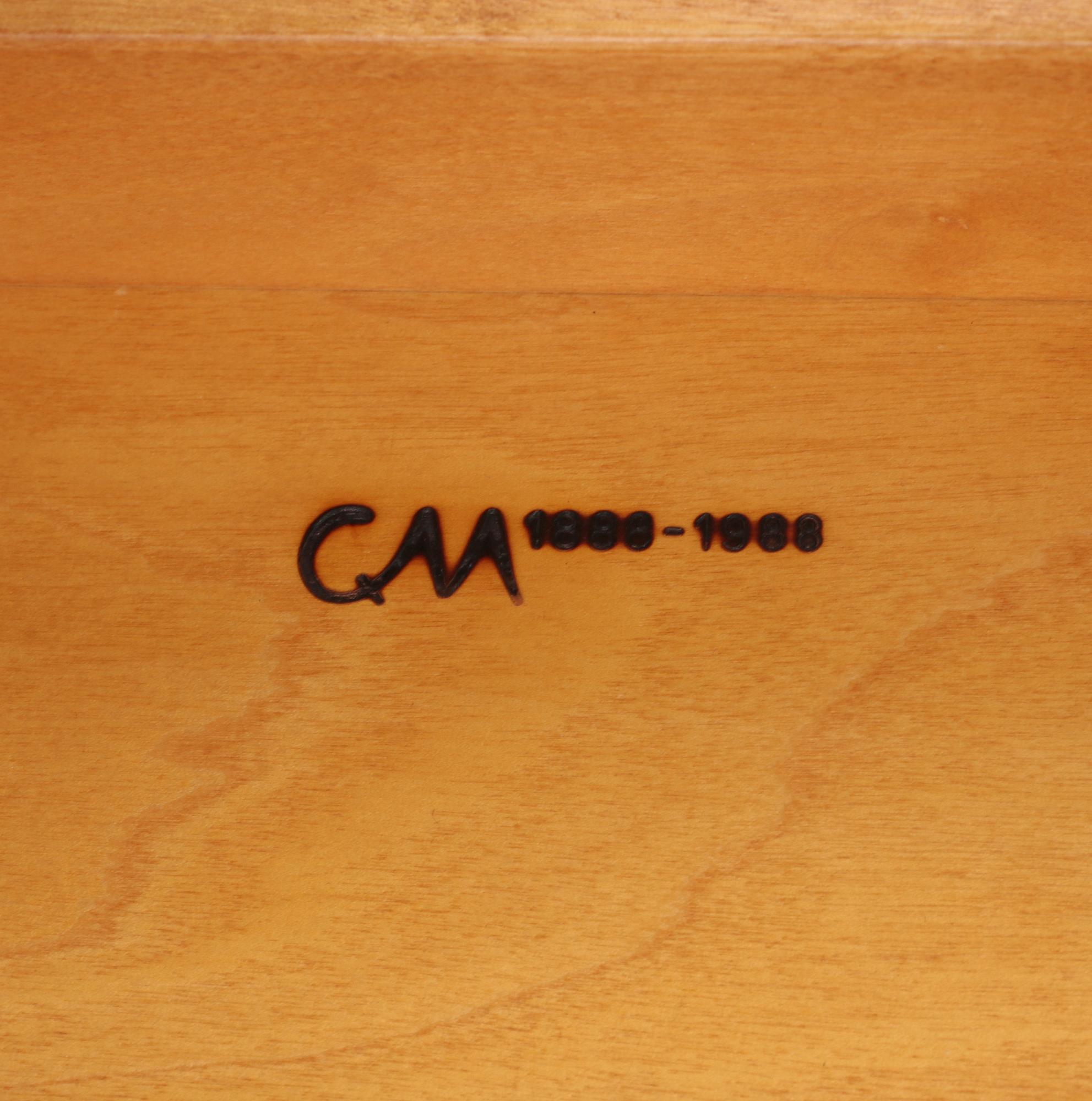 SOFFBORD, Carl Malmsten, "Lilla salen", 1988.