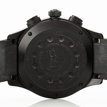 Sjöö Sandström, UTC Skydiver Black Night, wristwatch, 44.2 mm.