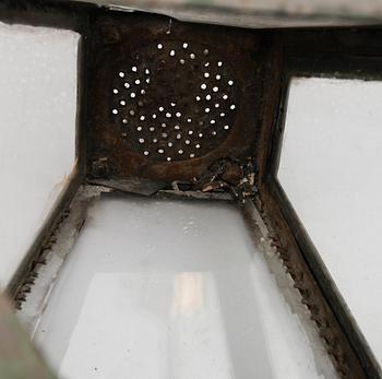 GATLYKTOR, 2 st, plåt, 1800/1900-tal.