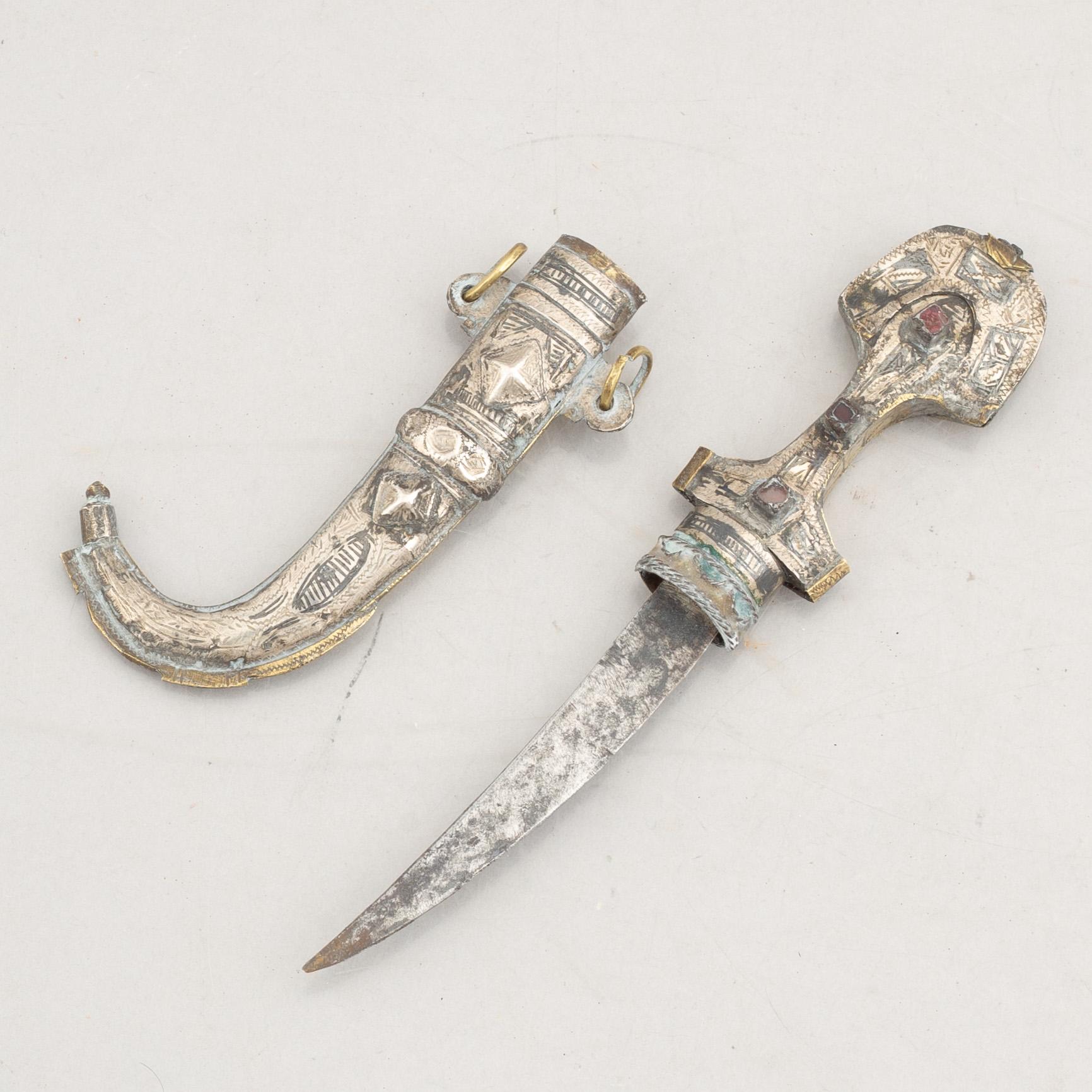 A lot of three Jambyias, Morocco, 20th century.