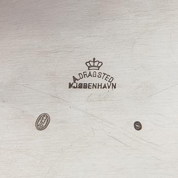 Coffee pot silver A Dragsted Copenhagen 1900.