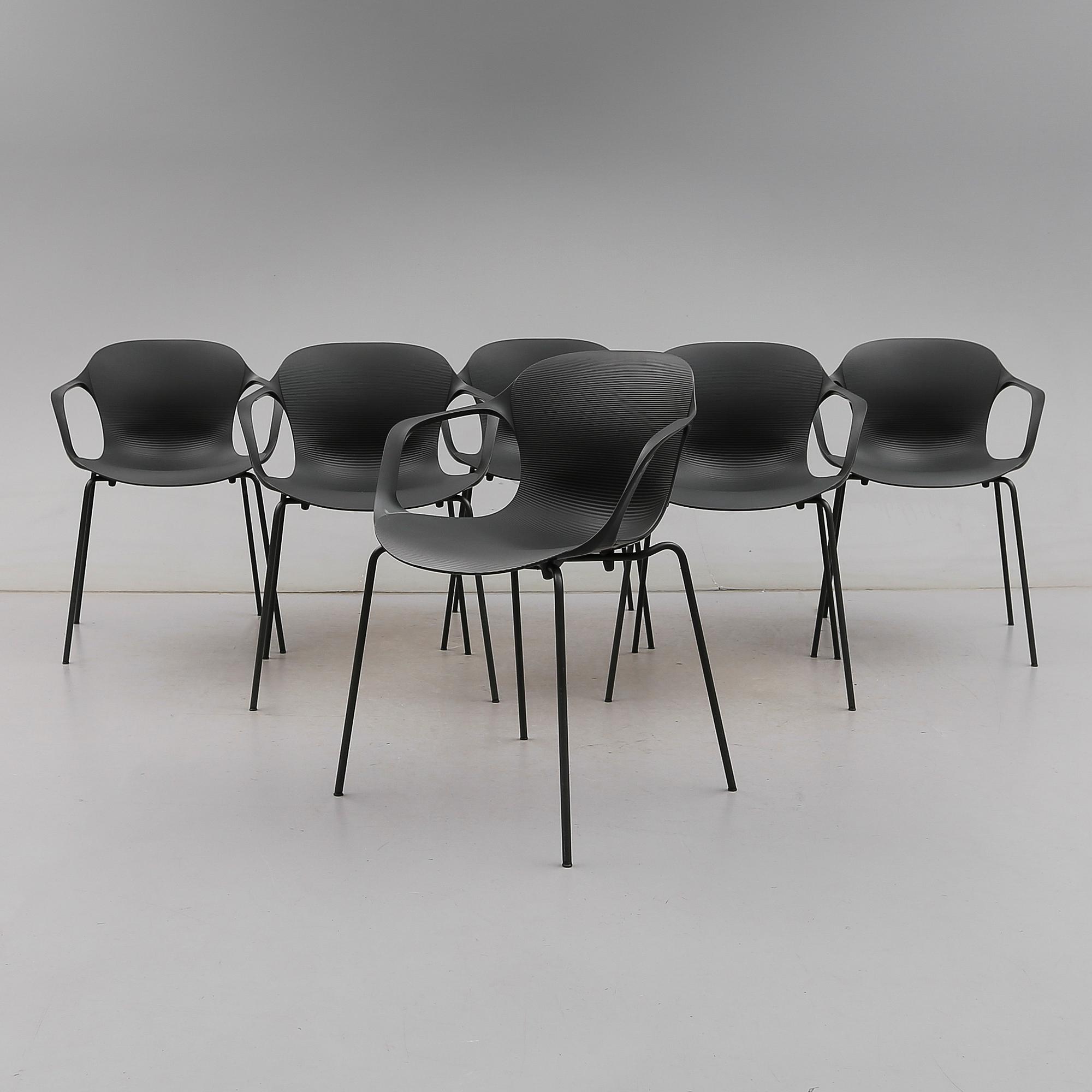 STOLAR, 6 st, "KS60", Kasper Salto, Fritz Hansen, 2000-tal.