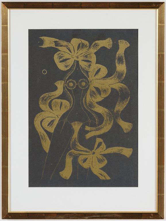 MAX WALTER SVANBERG, färglitografier, 4 st, signerade och numrerade 209/235.