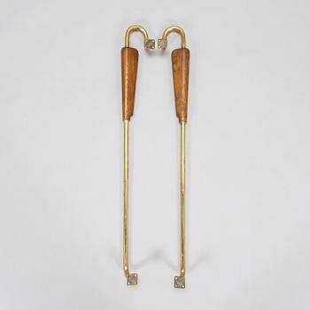 Kaj Blomstedt and Birger Stenbäck, a pair of 1951 door handles.