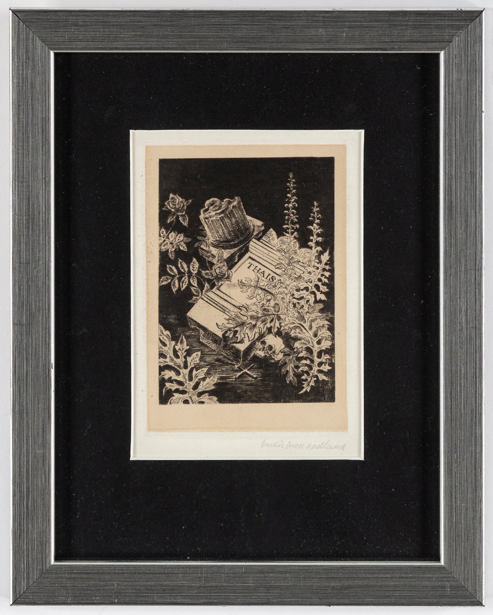 BERTIL BULL HEDLUND, etchings, 10, signed.