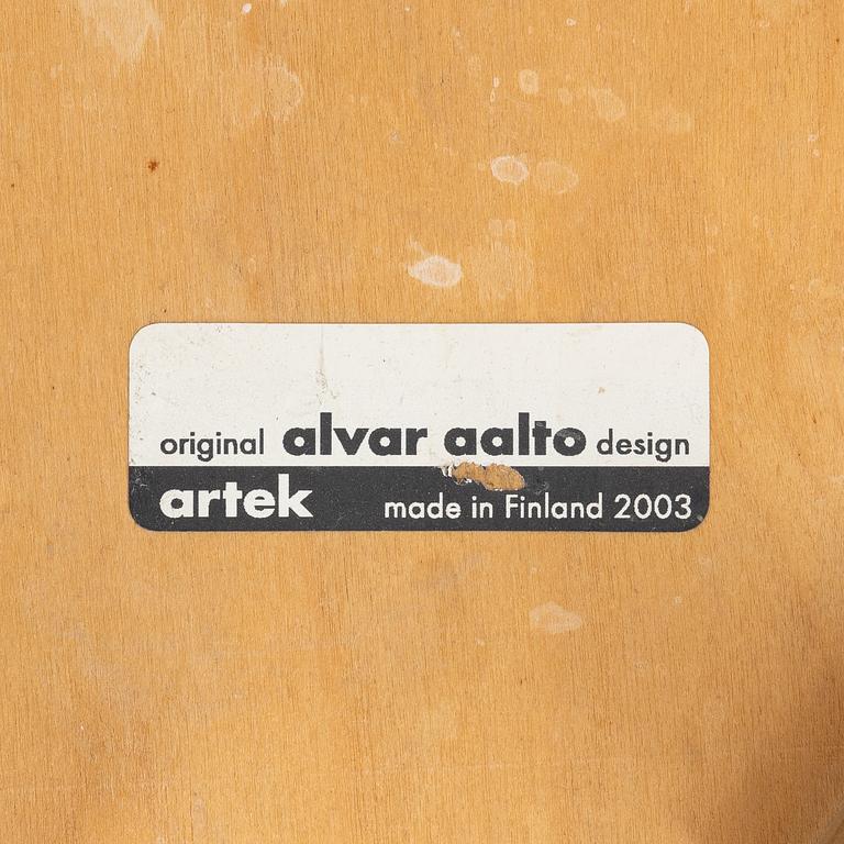 Alvar Aalto, barnstolar, 6 st, Artek, Finland.