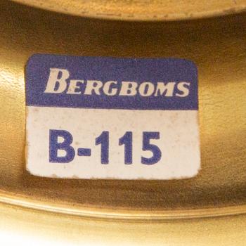 A pair of brass 1970/80s table lamps.