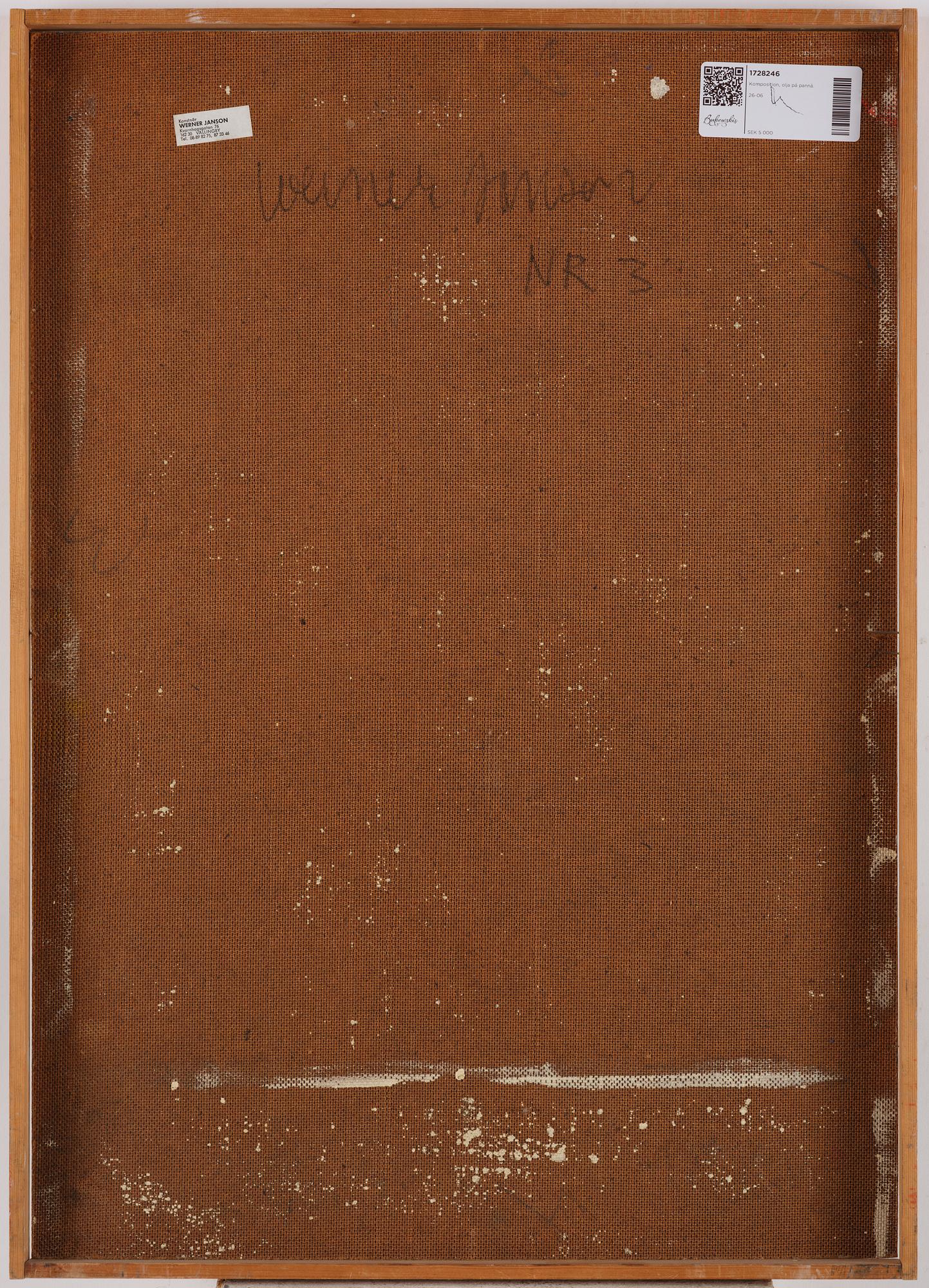 Werner Janson, Untitled.