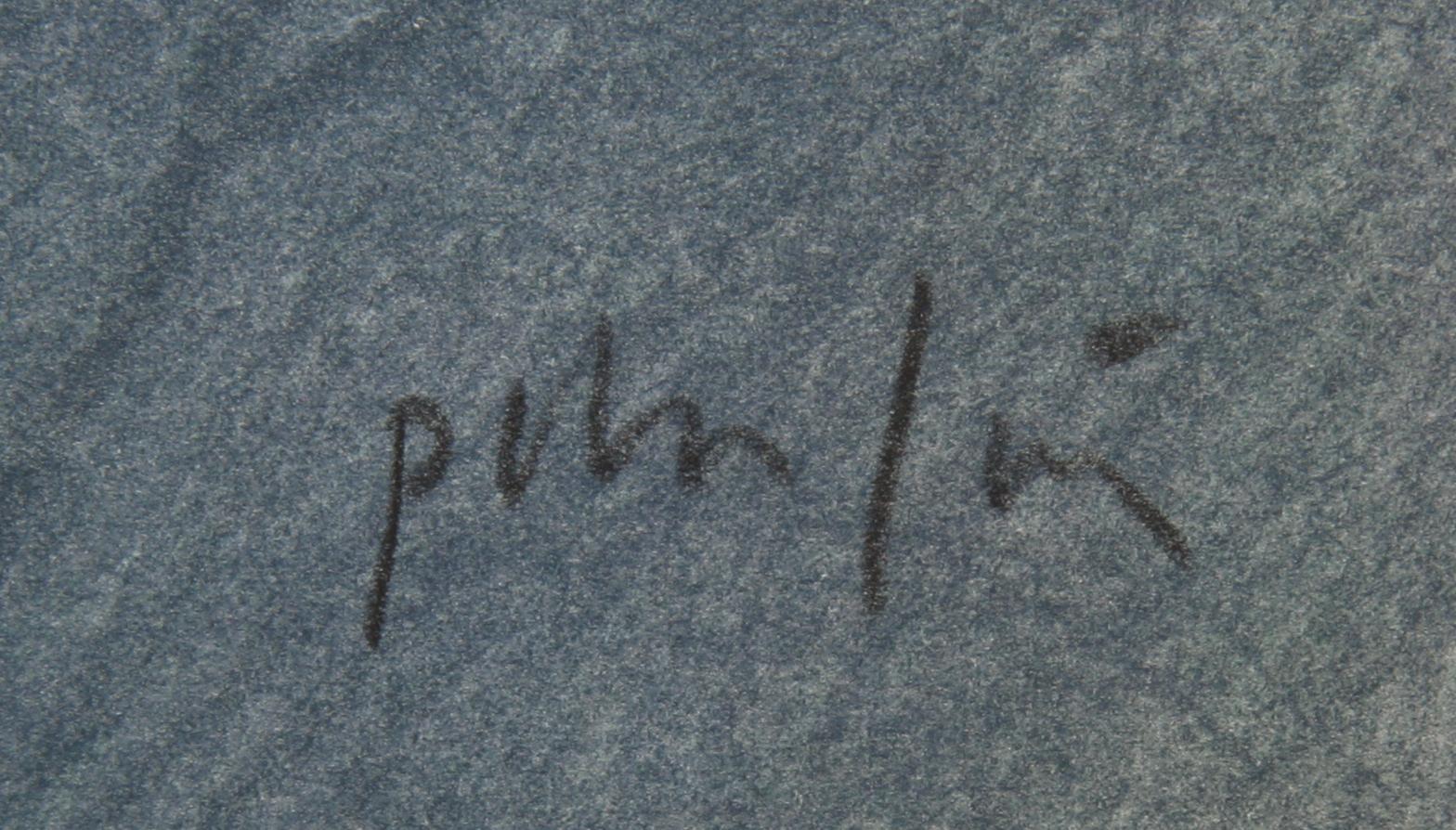 FRIE, PETER. Färglitografi, sign o numr 112/150.