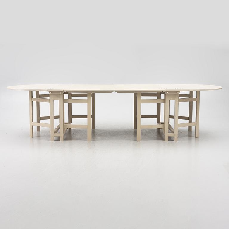 A pair of 'Bergslagen' drop-leaf tables, from Ikea's 18th-century series, 1990s.