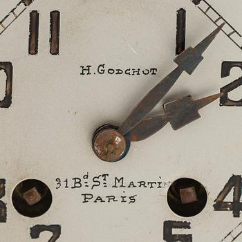 Pöytäkello, Art Déco, Ranska, 1930-luku.