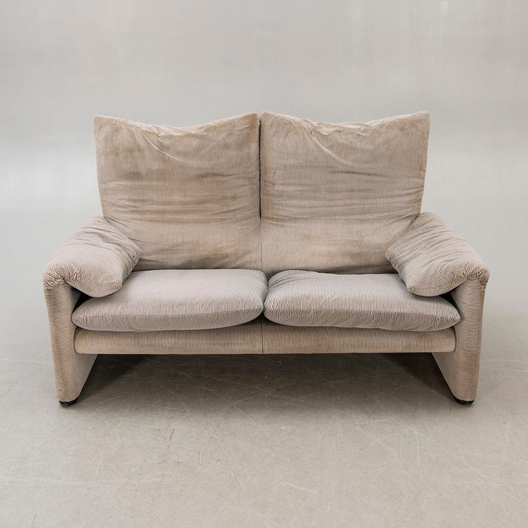 Vico Magistretti, sofa, "Maralunga", for Cassina, second half of the 20th century.