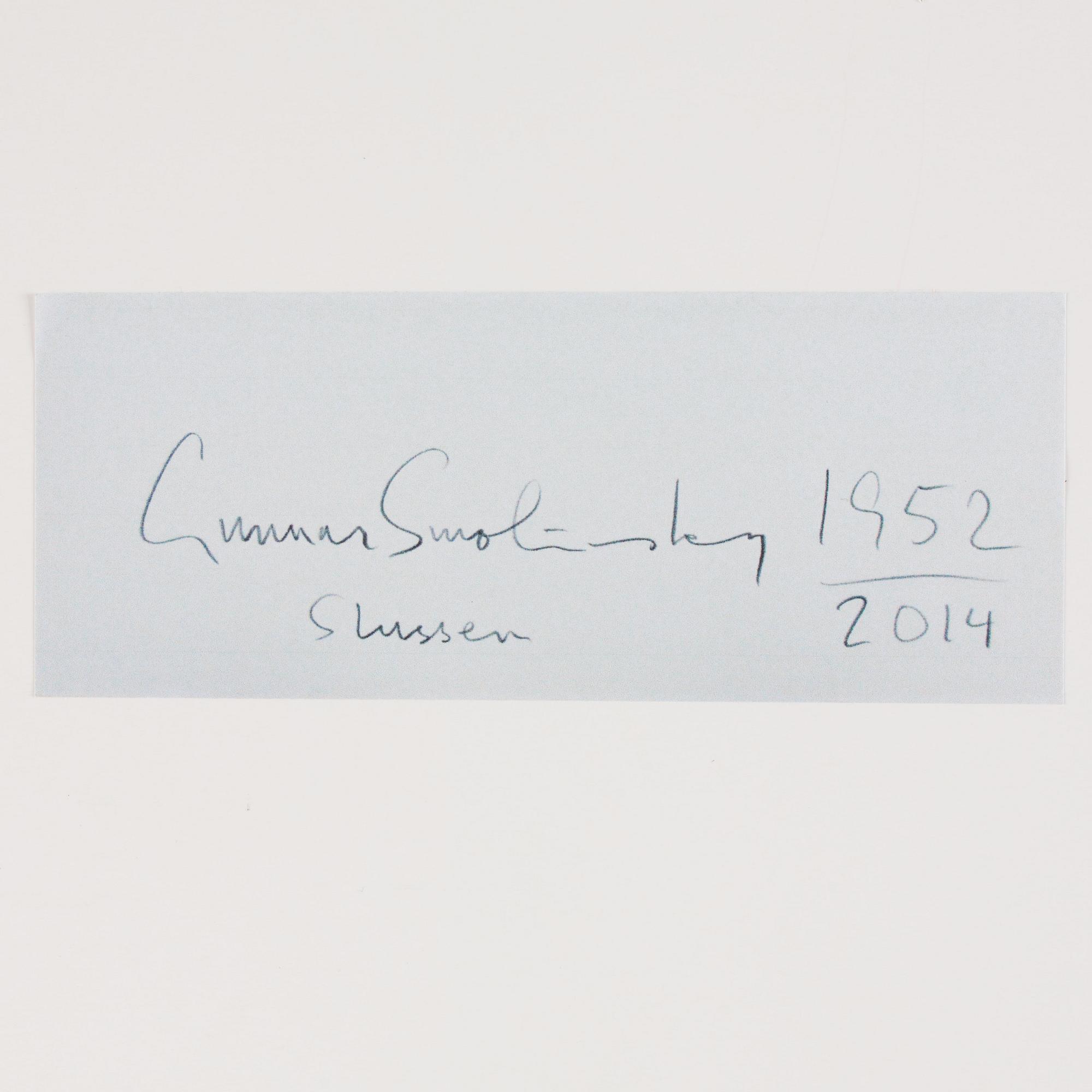 Gunnar Smoliansky, "Slussen", 1952.